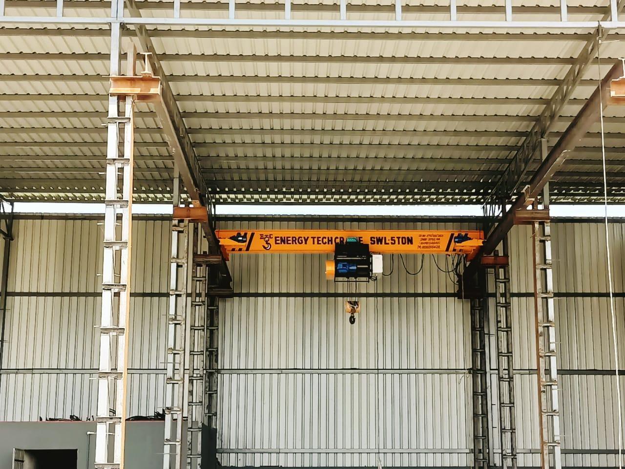 I Beam type single girder crane
